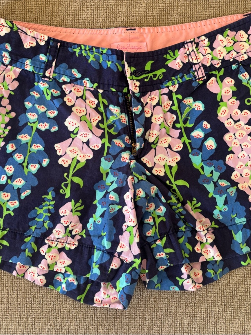 Lilly Pulitzer Navy Floral Women’s Shorts